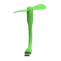 Гибкий USB-вентилятор (зеленый) 