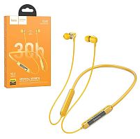 Спортивные наушники Bluetooth HOCO ES65 (желтый)
