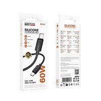 Кабель TypeC - TypeC BOROFONE BX123 60W (черный) 1м