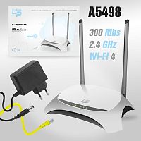 Wi-Fi роутер LP-LINK WR840, 2.4ГГц, 4 порта (белый)