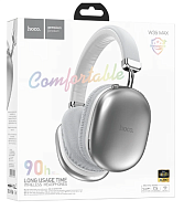 Полноразмерные Bluetooth наушники HOCO W35 Max (серебро)