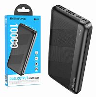 Портативный аккумулятор BOROFONE BJ27 10000 mAh (черный)