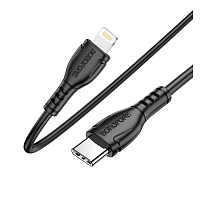 Кабель Lightning -TypeC BOROFONE BX51 PD 12W (черный) 1м