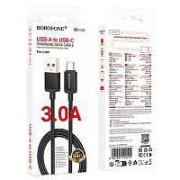 Кабель USB - TypeC BOROFONE BX120 (черный) 1м