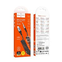 Аудио Адаптер HOCO UPA33B Type-C - 3.5mm AUX (черный)