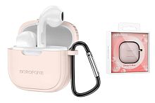 Беспроводные наушники TWS BOROFONE BW29 (розовый) pink sugar