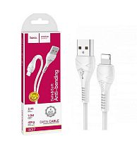 Кабель USB - Lightning HOCO X37 (белый) 1м
