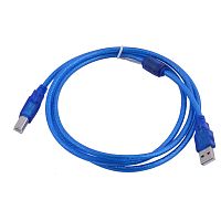 Кабель удлинитель USB (черный) 1,5м в пакете