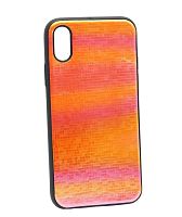 Чехол Case Rainbow на iPhone X/XS (блестки и стразы) 8