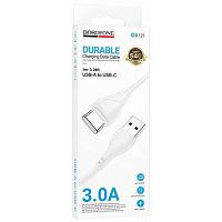 Кабель USB - TypeC BOROFONE BX121 (белый) 1м