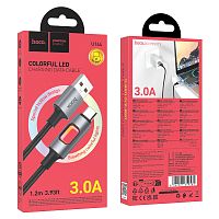 Кабель USB - TypeC HOCO U144 (черный) 1м