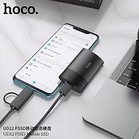 Внешний диск SSD HOCO UD12 128GB (черный)