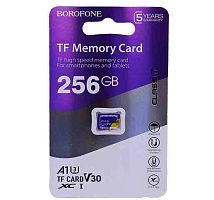 Micro SDHC карта памяти BOROFONE 256ГБ Class 10