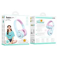 Полноразмерные Bluetooth наушники HOCO W60 (синий)