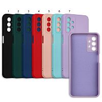 Чехол Ultra Thin Soft-touch на Samsung A13 (голубой)