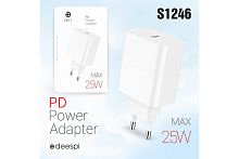 Сетевой адаптер питания DEESPI DE11 PD25W (черный) 