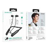 Спортивные наушники Bluetooth BOROFONE BE68 (черный)