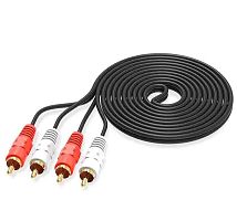 Кабель соединительный 2RCA на 2RCA ENERGY POWER  (черный) 5.0м