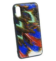 Чехол Case Rainbow на iPhone XR (блестки и стразы) 11