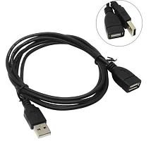 Кабель-удлинитель USB мама - USB папа ENERGY POWER (черный) 5,0м