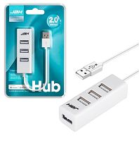 HUB USB Port 4USB 480 mbps H-03 JBH (белый)