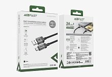 Кабель USB - TypeC ACEFAST C12-04 (черный) 1.2м