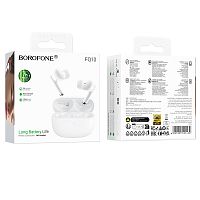 Беспроводные наушники TWS BOROFONE FQ10 (белый)
