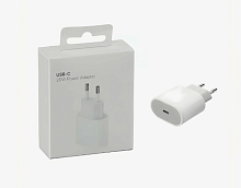 Сетевой адаптер питания USB-C PD 25W без лого (белый)