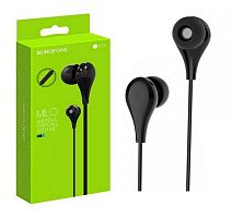 Наушники с микрофоном BOROFONE BM24 (черный)