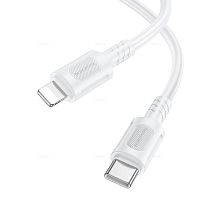 Кабель Lightning -TypeC BOROFONE BX111 PD 27W (белый) 1м