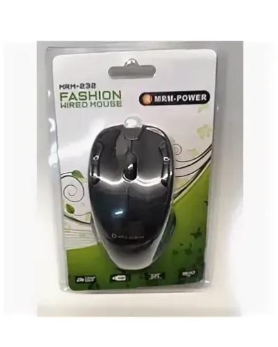 Мышь проводная MRM POWER-232 (черный)