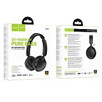 Полноразмерные Bluetooth наушники HOCO W66 (черный)